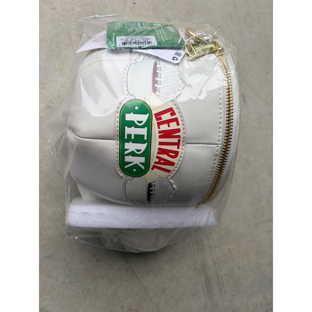 Loungefly Friends Central Perk Mug Figural Crossbody Bag FRDTB0001 White New